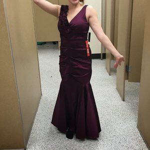 Formal Purple Mermaid Dress